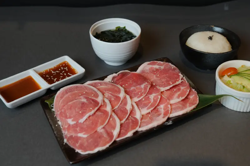 Lamb Slice Set Meal