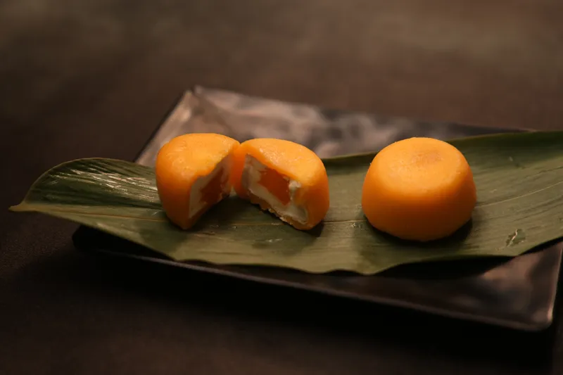 Mango Ice Cream Mochi